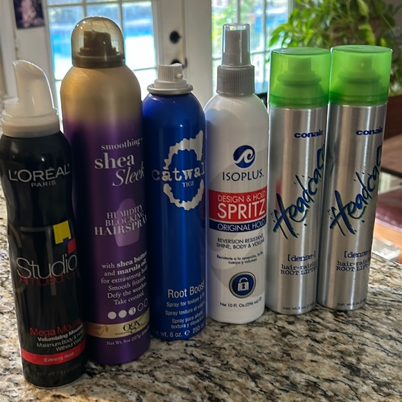 Bundle 6 hair products, most full containers,hairspray,root boost,volume & more - Picture 1 of 12